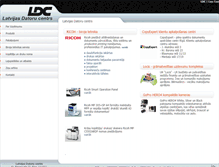 Tablet Screenshot of ldc.lv
