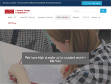 Tablet Screenshot of ldc.org